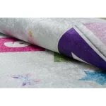 BAMBINO 1075 covor lavabil, covor copii antiderapant, - verde 80x150 cm