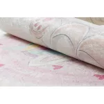 BAMBINO 1128 covor lavabil, covor copii, antiderapant, - crem 80x150 cm