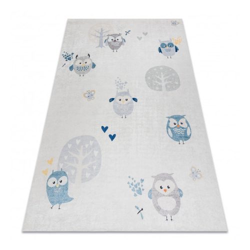 BAMBINO 1161 covor lavabil, covor copii, antiderapant, - gri 80x150 cm
