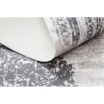 ANDRE 1187 covor lavabil, vintage  antiderapant, - negru / alb 160x220 cm