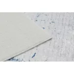 ANDRE 1213 covor lavabil vintage  antiderapant, - alb / albastru 120x170 cm