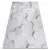 ANDRE 1180 covor lavabil, Figuri geometrice 3D antiderapant, - gri 80x150 cm