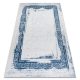 ANDRE 1213 covor lavabil vintage  antiderapant, - alb / albastru 80x150 cm