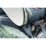  Kab. Covor lavabil ANDRE 1151 Linguri, antiderapant pentru bucătărie - albastru 80x200 cm