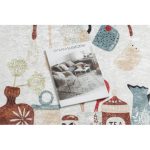  Kab. ANDRE 1299 covor lavabil pentru vase, bucătărie antiderapant - bej 80x200 cm