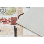  Kab. ANDRE 1299 covor lavabil pentru vase, bucătărie antiderapant - bej 80x200 cm