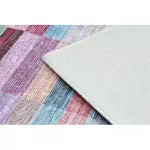 ANDRE 2295 covor lavabil, antiderapant, - roz / albastru 80x150 cm