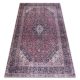 ANDRE 2288 covor lavabil, vintage  antiderapant, - burgundia / gri  80x150 cm