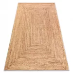 ANDRE 1017 covor lavabil, antiderapant, - bej 120x170 cm