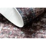 ANDRE 1826 covor lavabil Dísz, vintage antiderapant - maro / albastru  160x220 cm