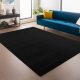  Covor rotund modern negru Ay. JOY 1400 160 x 160 cm
