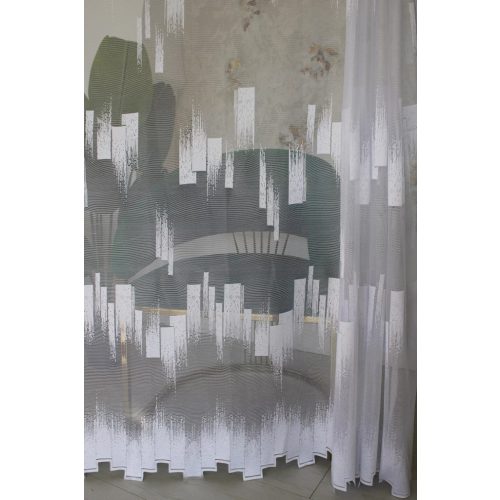  Perdea gata făcută Amelia model parchet alb 200x180cm