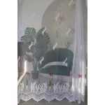  TRD. Perdea gata confecționată model Amelia cu lalele pudrate 200x160cm