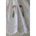  TRD. Perdea gata confecționată model Amelia cu lalele pudrate 300x250cm