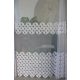  Perdea gata făcută Dorsia model modern alb 300x180cm