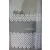  TRD. Perdea gata confecționată Dorsia albă cu model modern 300x250cm