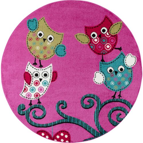  Covor pentru copii Ay. KIDS 420 160 x 160 cm, cerc violet