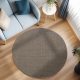  Ay. LOOM 4300 Covor rotund modern maro 160 x 160 cm