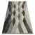 Covor Feel  5674/16811 Diamant gri / antracit / crem 80x150 cm