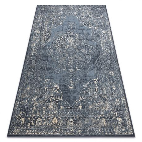 Covor NAIN rozetă vintage  7599/50911 albastru închis / bej 80x150 cm