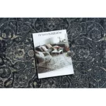 Covor NAIN rozetă vintage  7599/50911 albastru închis / bej 80x150 cm