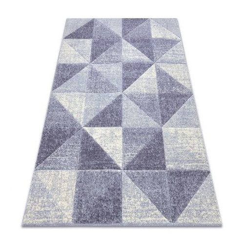 Covor Feel 5672/17944 Triunghi, bej/mov 80x150 cm