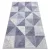 Covor Feel 5672/17944 Triunghi, bej/mov 80x150 cm