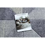 Covor Feel 5672/17944 Triunghi, bej/mov 80x150 cm