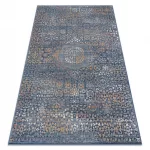 Covor NAIN 7708/51911 albastru închis / portocaliu 80x150 cm