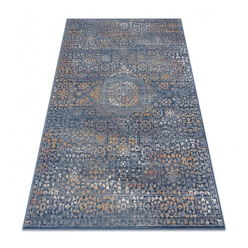 Covor NAIN 7708/51911 albastru închis / portocaliu 80x150 cm