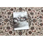Covor NAIN 6635/51036 bej / burgundia 80x150 cm