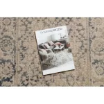  Kab. NAIN covor cadru ornament vintage 68981/50955 bej / albastru închis 80x150 cm