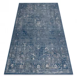    Covor NAIN Ornament, ramă, vintage 7599/51611 albastru / bej 120x170 cm