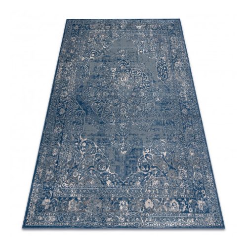 Covor NAIN Ornament, ramă, vintage 7599/51611 albastru / bej 80x150 cm