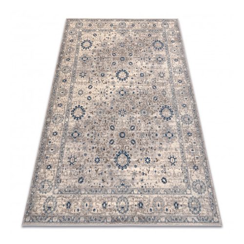  Covor NAIN Ornament, ramă, 7586/51635 bej / albastru 80x150 cm