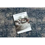  Covor NAIN Ornament vintage 7591/51644 albastru închis / bej 80x150 cm
