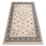  Covor NAIN Ornament, ramă, 7179/51643 bej / albastru 80x150 cm