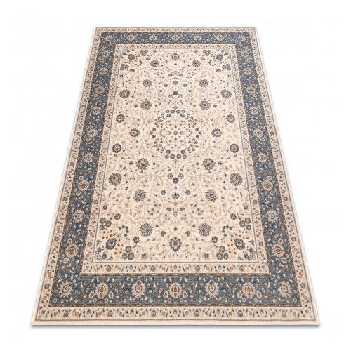 Covor NAIN Ornament, ramă, 7179/51643 bej / albastru 80x150 cm