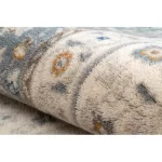  Covor NAIN Ornament, ramă, 7179/51643 bej / albastru 80x150 cm