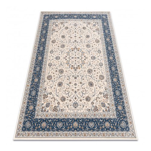  Covor NAIN Ornament, ramă, 7179/51613 bej / albastru 200x300 cm