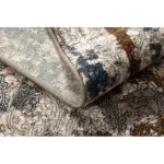  Covor NAIN Ornament vintage 7700/51622 bej / albastru închis / teracotă 80x150 cm
