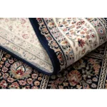  Covor NAIN Flori, cadru 1181/51011 albastru închis / bej 80x150 cm