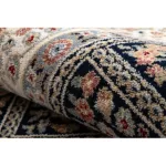  Covor NAIN Flori, cadru 1181/51011 albastru închis / bej 80x150 cm