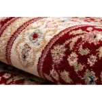 Covor NAIN Ornament, ramă, 7965/51066 vișiniu / bej 160x230 cm