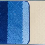 Montana 03N SET BAIE albastru 2 piese (50 cm x 80 cm i 40 cm x 50 cm)