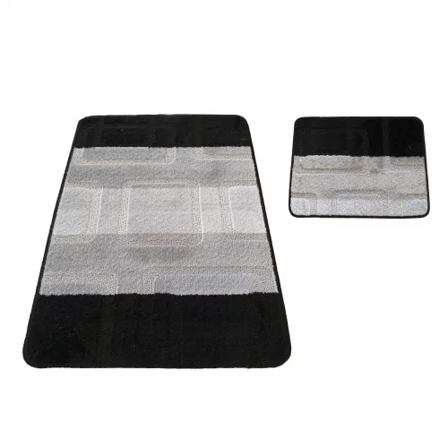 Montana 04N SET BAIE negru 2 piese (50 cm x 80 cm i 40 cm x 50 cm)