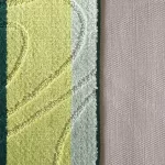 Set baie Montana 05 Zielony Komplet (50 cm x 80 cm i 40 cm x 50 cm)