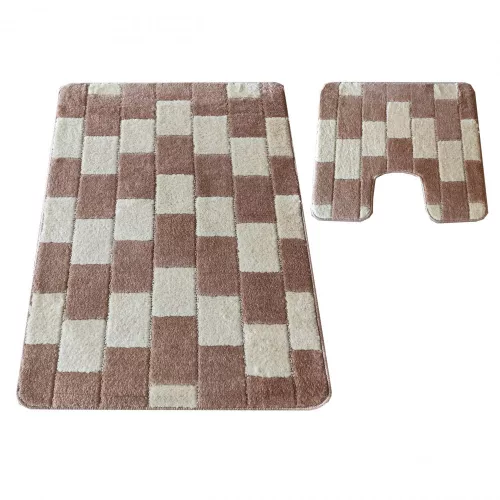Montana set baie Bornova XL Beige Komplet (50 cm x 80 cm i 40 cm x 50 cm)2 piese
