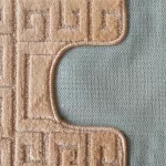 Montana set baie Ethnic Salmon Komplet (50 cm x 80 cm i 40 cm x 50 cm)2 piese