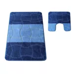  Set baie 2 piese Montana Sariyer XL albastru (60 cm x 100 cm și 50 cm x 60 cm)